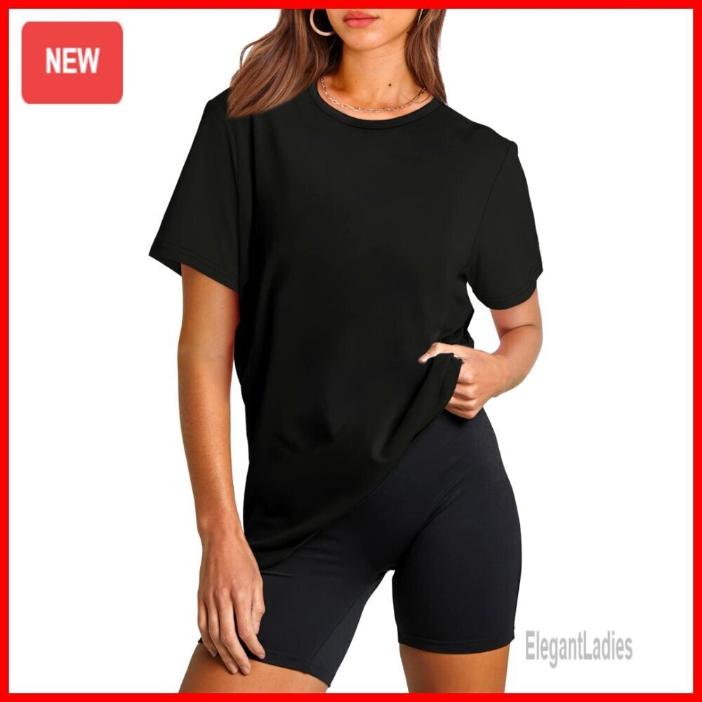 UPF 50+ Quick Dry Loose Fit Workout Top for Yoga Running Hiking